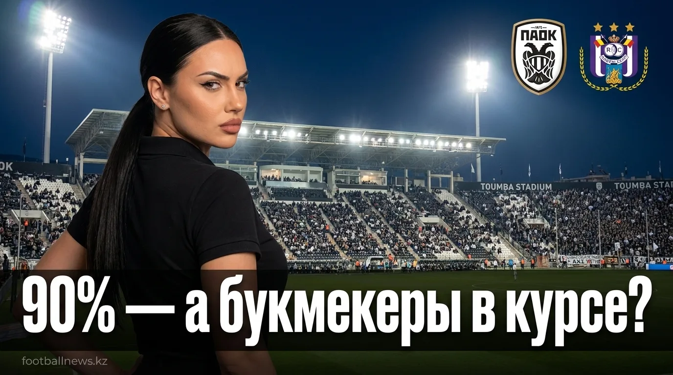 ПАОК против Андерлехта: анализ коэффициентов и ценность ставок в Лиге Европы УЕФА