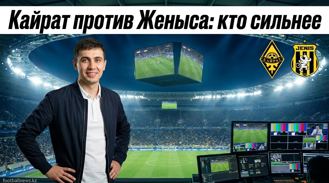 Кайрат Алматы vs Женыс: история личных встреч и всё, что нужно знать перед матчем