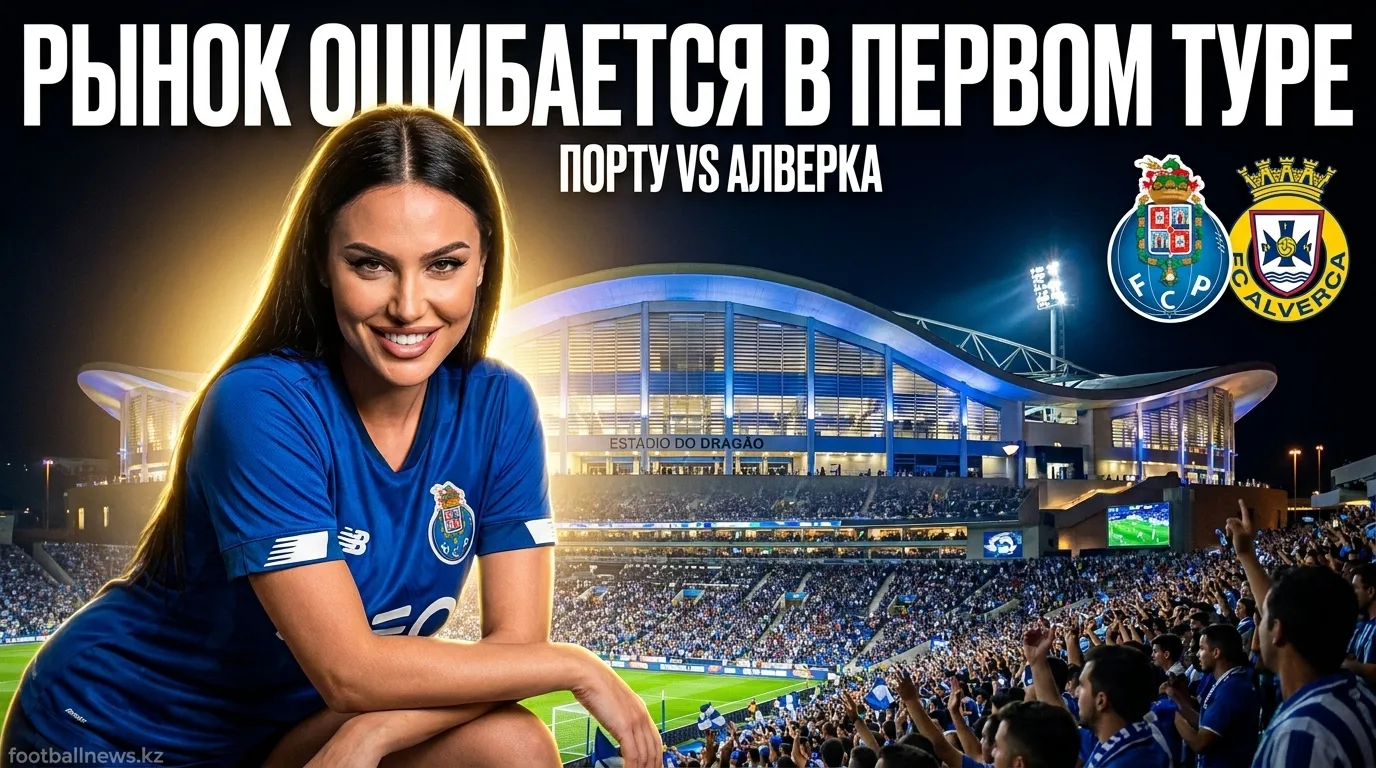 Порту vs Алверка: анализ ставок на старт сезона Примейра Лиги — где рынок ошибается