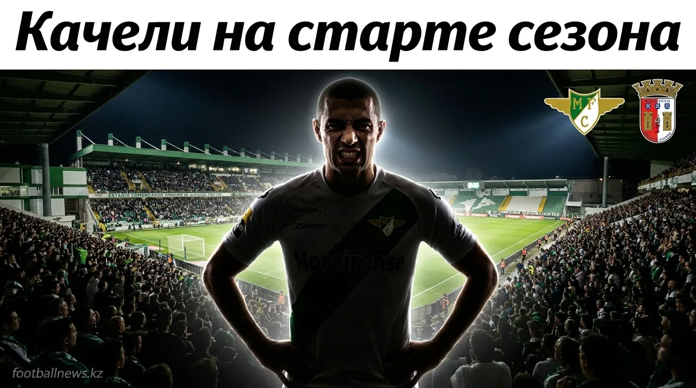 Морейренсе — Брага 2:2: драматичная ничья в первом туре Примейры