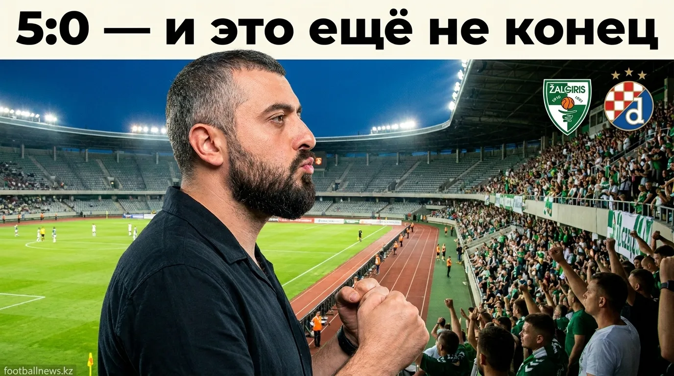 Каунас Жальгирис vs Динамо Загреб: счёт уже известен — вопрос только в разгроме