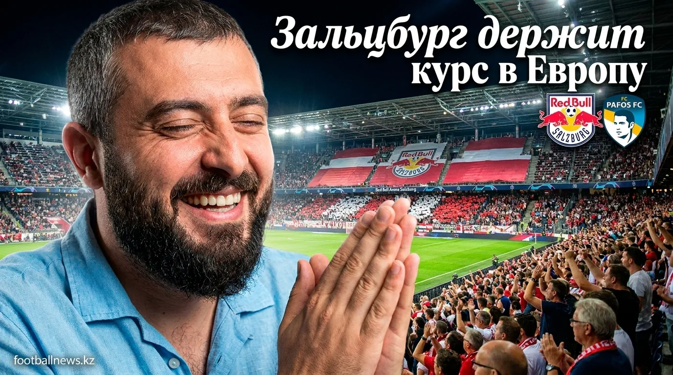 Ред Булл Зальцбург vs Пафос: преимущество хозяев очевидно — прогноз на ответный матч Лиги Европы
