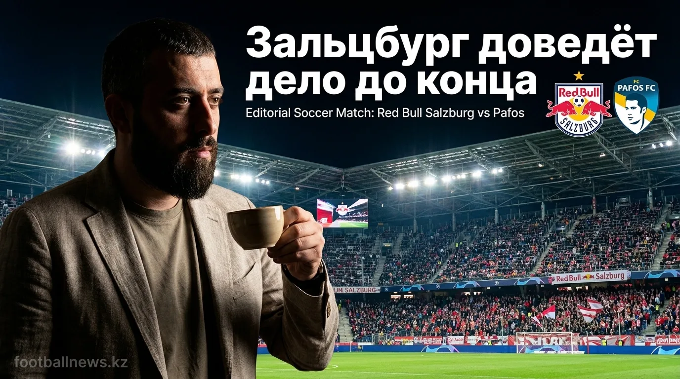 Ред Булл Зальцбург vs Пафос: австрийцы доведут дело до конца в ответном матче