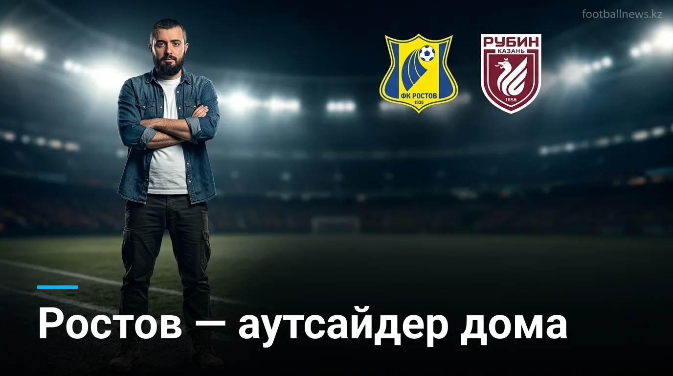 ФК Ростов vs Рубин: прогноз на матч 15 августа 2026 — массовые потери Рубина не гарантируют победу хозяев