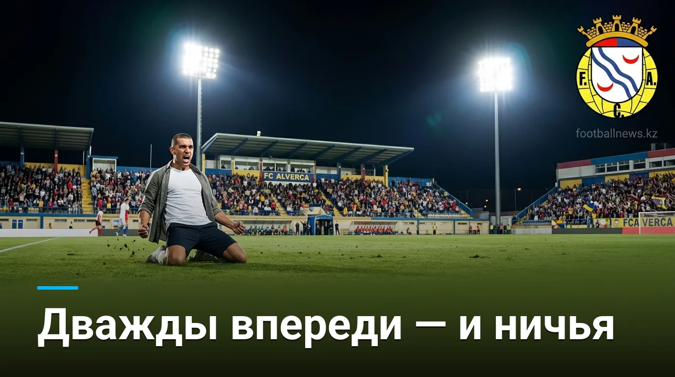 Алверка — Эштрела Амадора 2:2: ничья в Алверке, которую никто не хотел отдавать