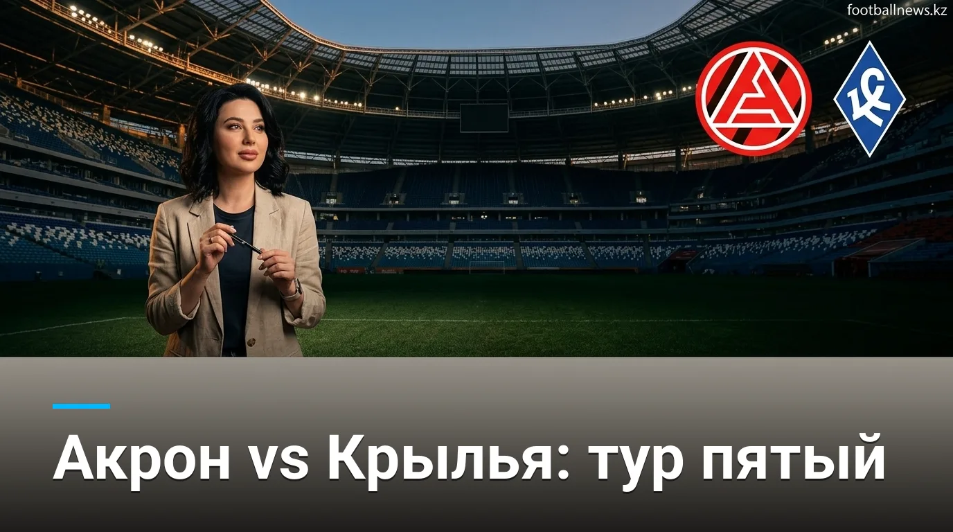 Акрон vs Крылья Советов: превью матча 5-го тура РПЛ — 23 августа 2026