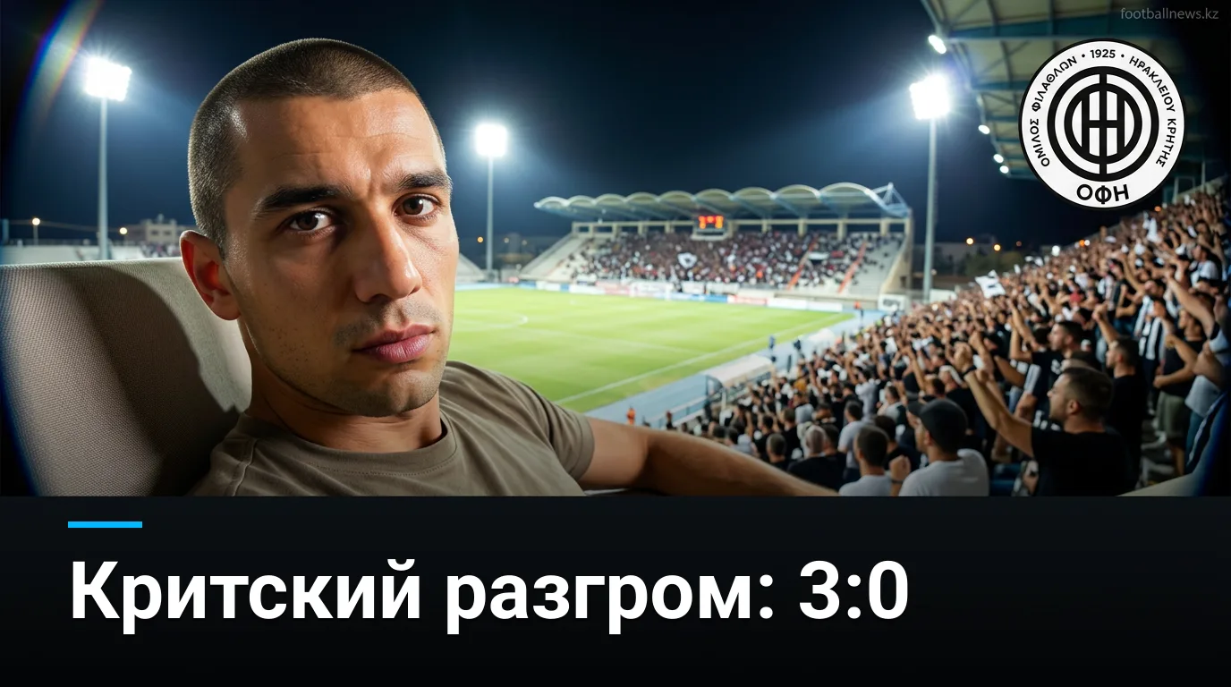 ОФИ разгромил ЦСКА София 3:0: критский вечер, который болгары хотели бы забыть
