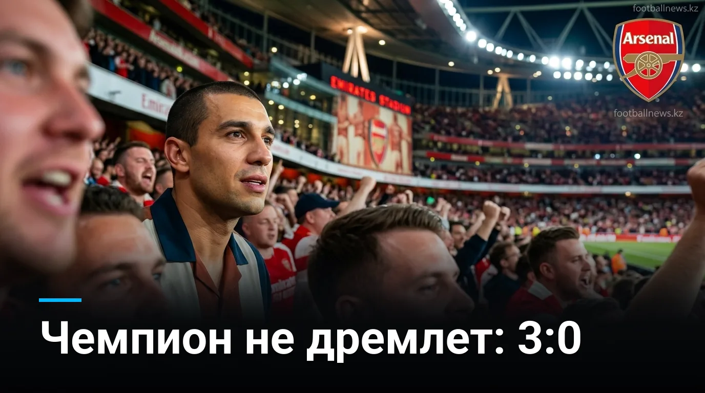Арсенал 3:0 Ковентри Сити — действующий чемпион открывает сезон разгромом