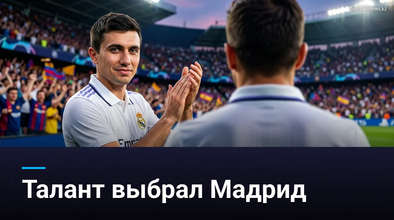 Молодой талант Ла Лиги выбрал «Реал Мадрид» вместо «Барселоны» и «Атлетико»
