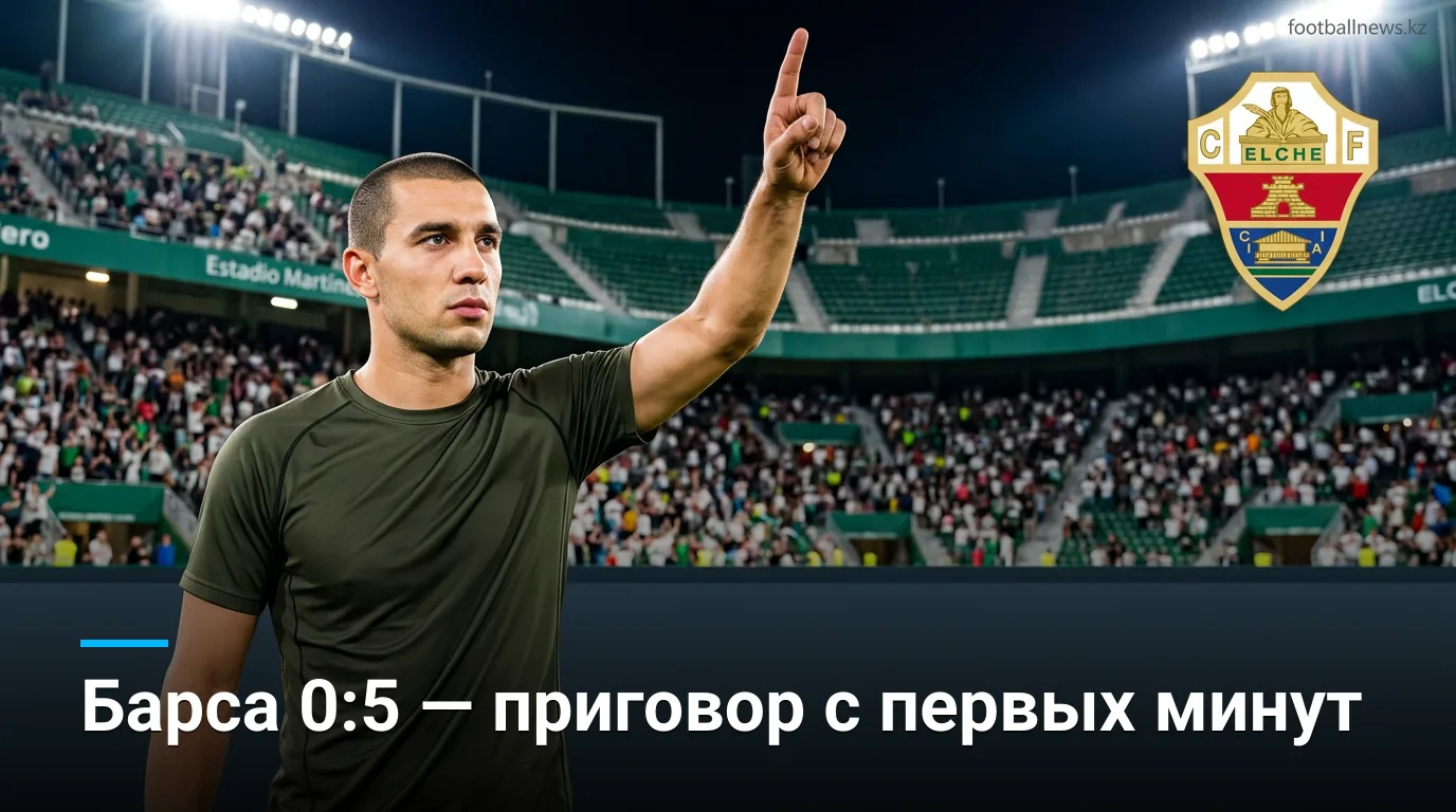 Эльче 0:5 Барселона: каталонцы разнесли соперника в старте сезона