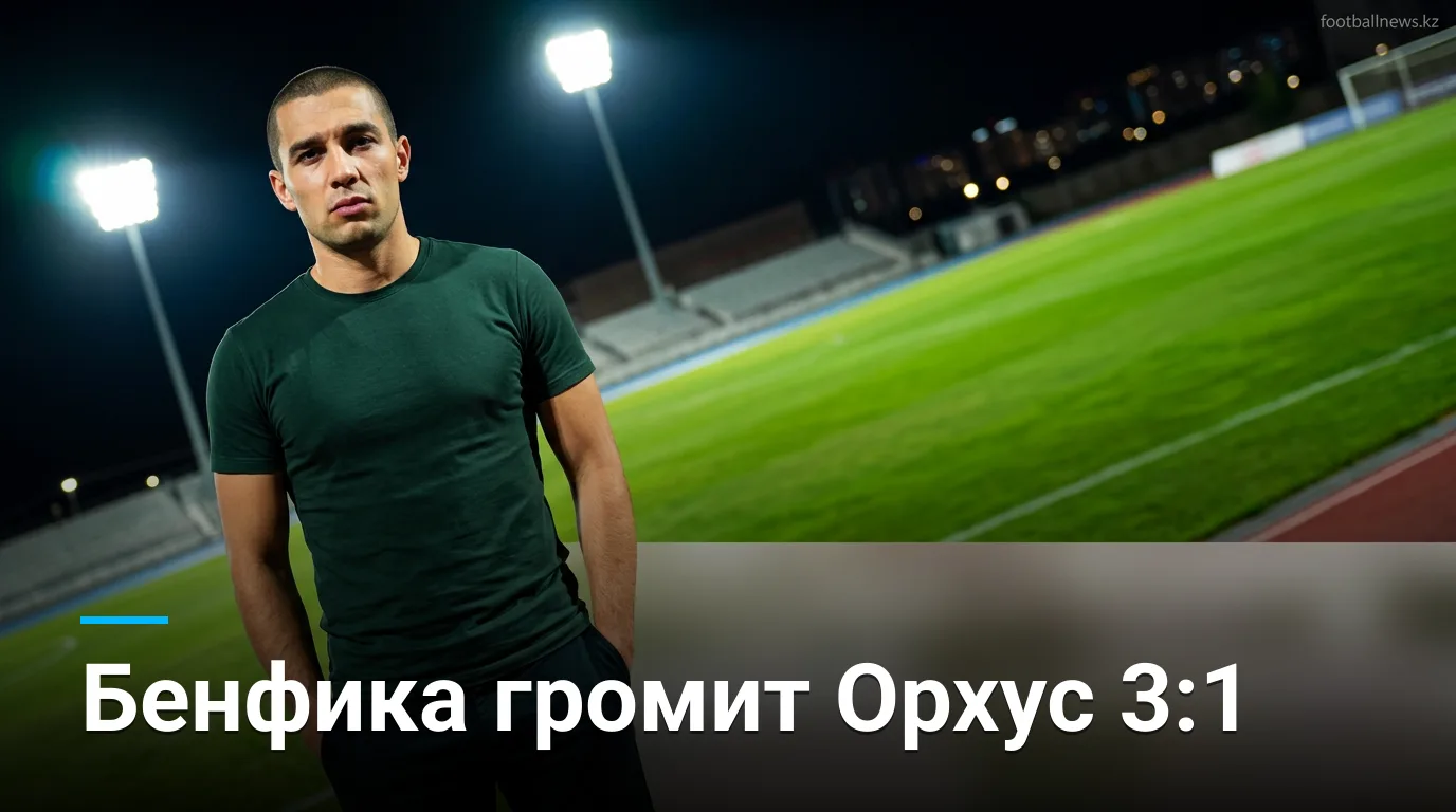 АГФ Орхус 1:3 Бенфика — португальцы уверенно берут первый матч плей-офф Лиги Европы