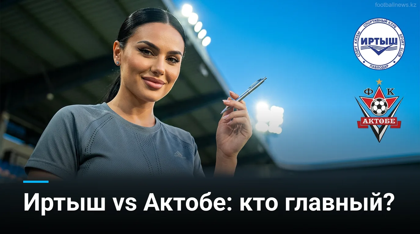 Иртыш vs Актобе: история личных встреч и всё, что нужно знать перед матчем 30 августа 2026
