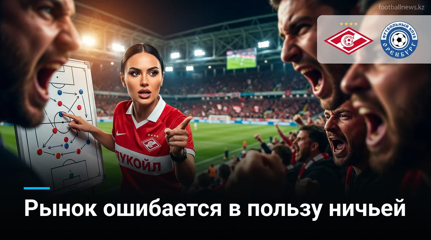 Спартак Москва vs ФК Оренбург: анализ ставок на 30 августа 2026 — где рынок ошибается