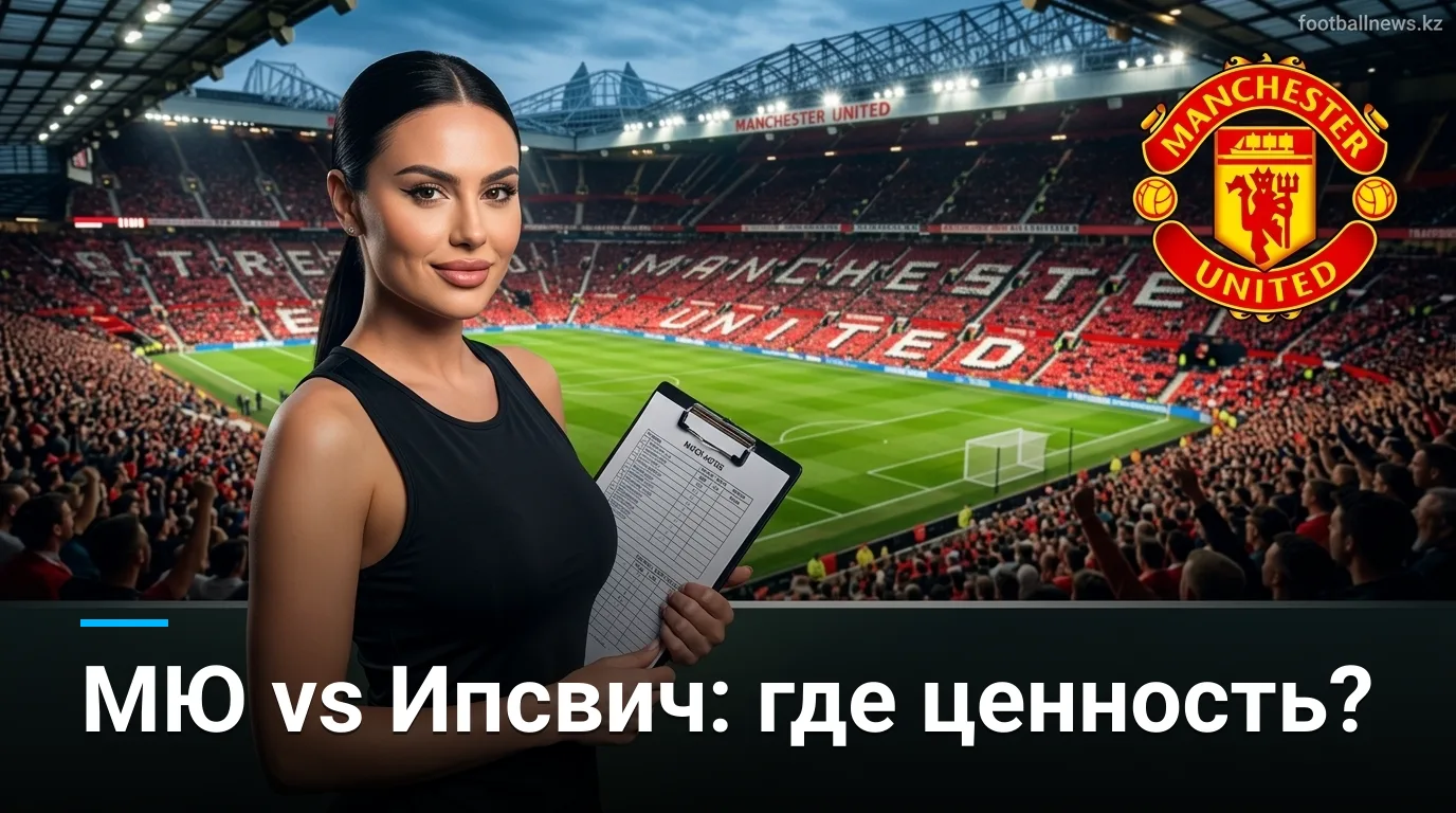 Манчестер Юнайтед — Ипсвич Таун: анализ коэффициентов и ставок на матч АПЛ 30 августа 2026