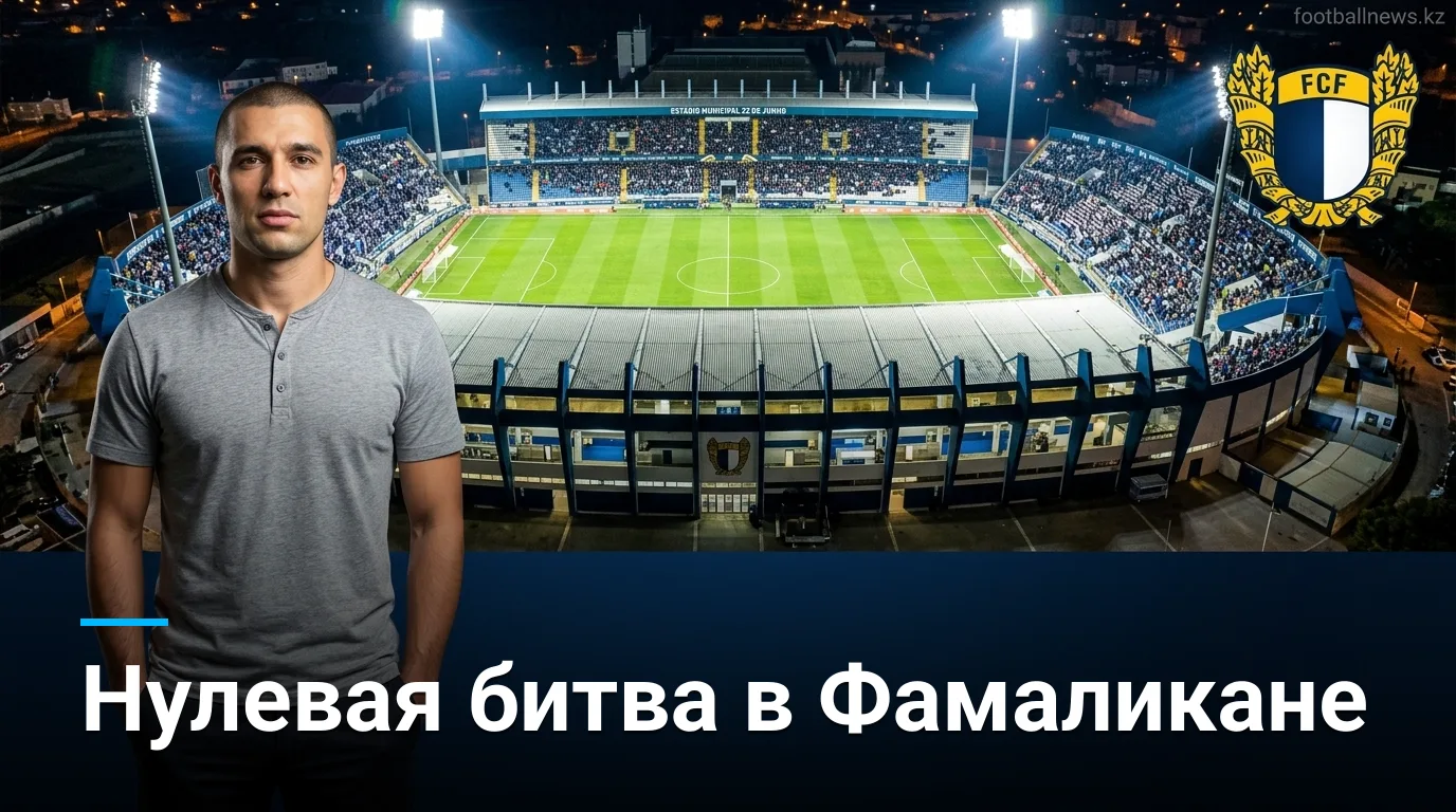 Фамаликан — Жил Висенте 0:0: нулевая ничья на Эстадио Мунисипал 22 де Жунью | Обзор матча