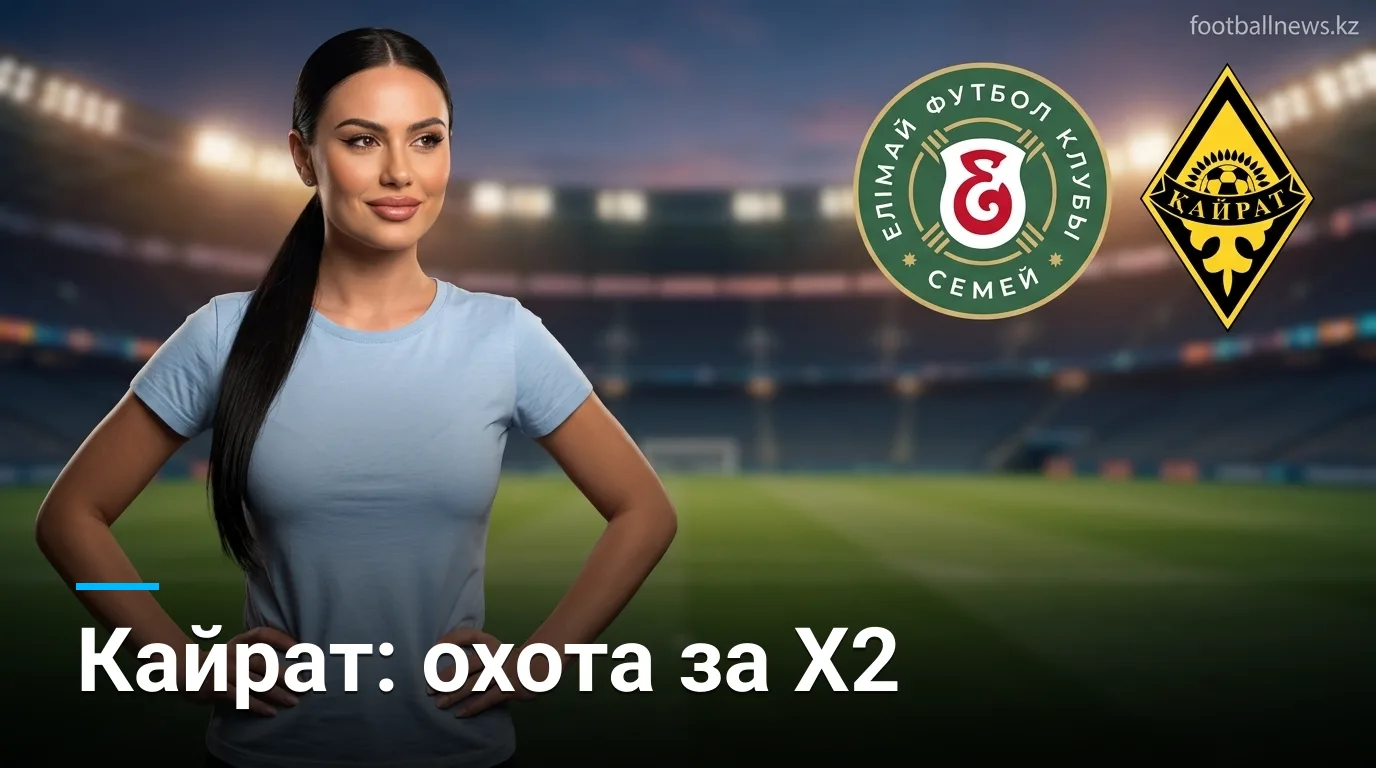 Елімай Семей vs Кайрат Алматы: анализ рынка и где ищем ценность 31 августа 2026