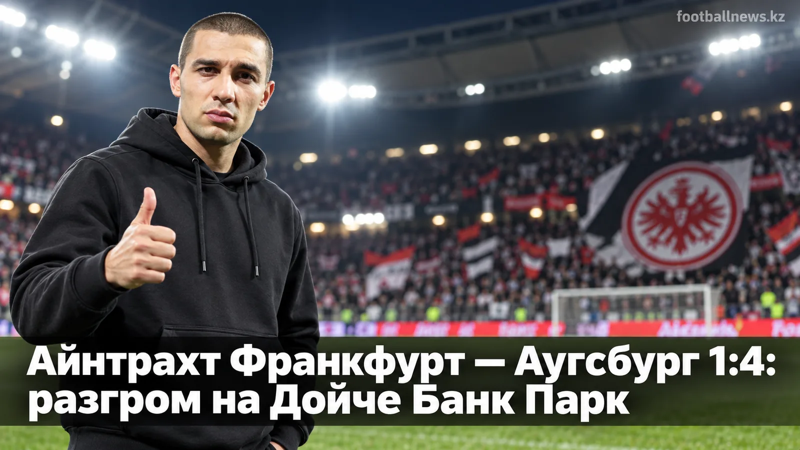Айнтрахт Франкфурт — Аугсбург 1:4: разгром на Дойче Банк Парк